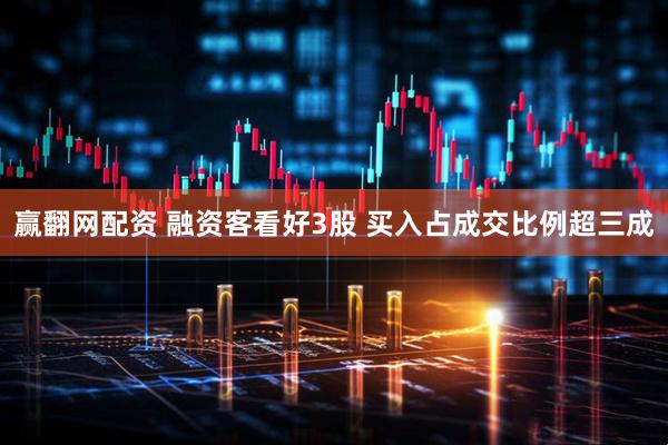 赢翻网配资 融资客看好3股 买入占成交比例超三成