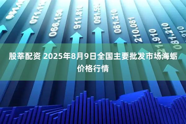股莘配资 2025年8月9日全国主要批发市场海蛎价格行情