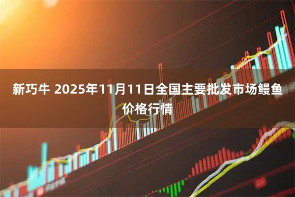 新巧牛 2025年11月11日全国主要批发市场鳗鱼价格行情